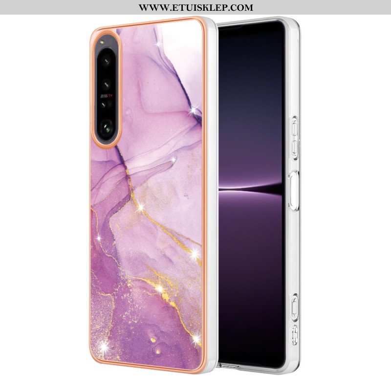 Etui do Sony Xperia 1 IV Kolorowy Marmur